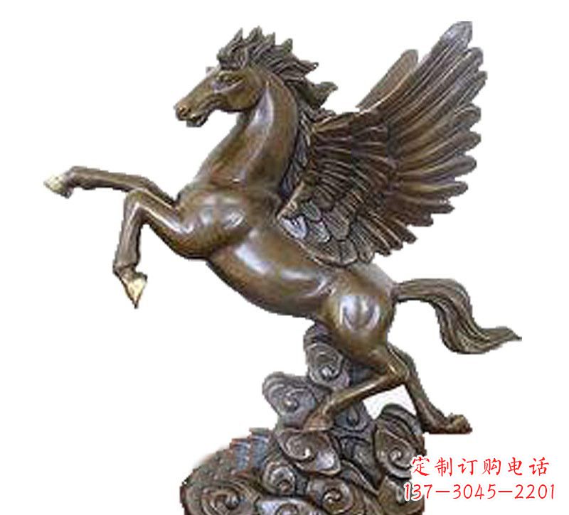 绵阳铜雕飞黄腾达飞马