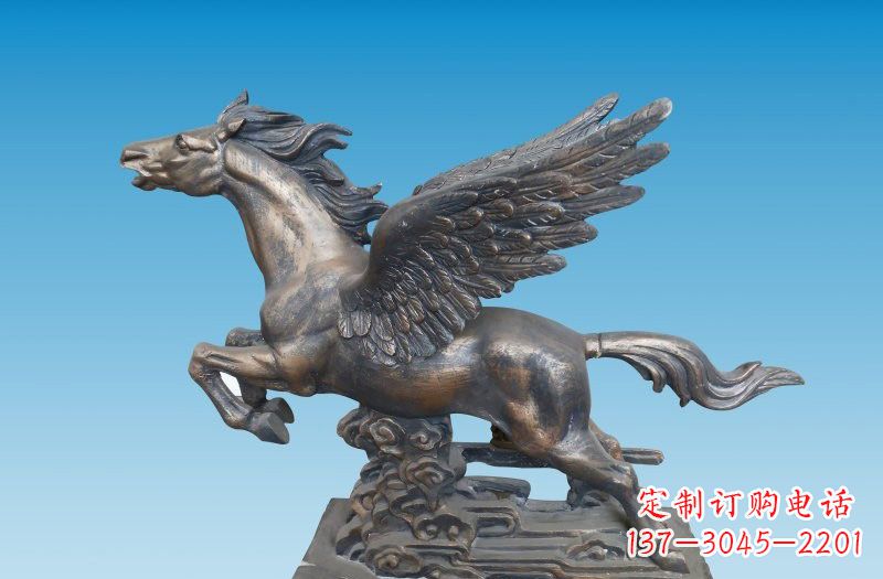 绵阳铜雕飞马222