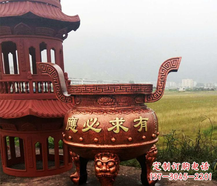 绵阳铜雕景观香炉