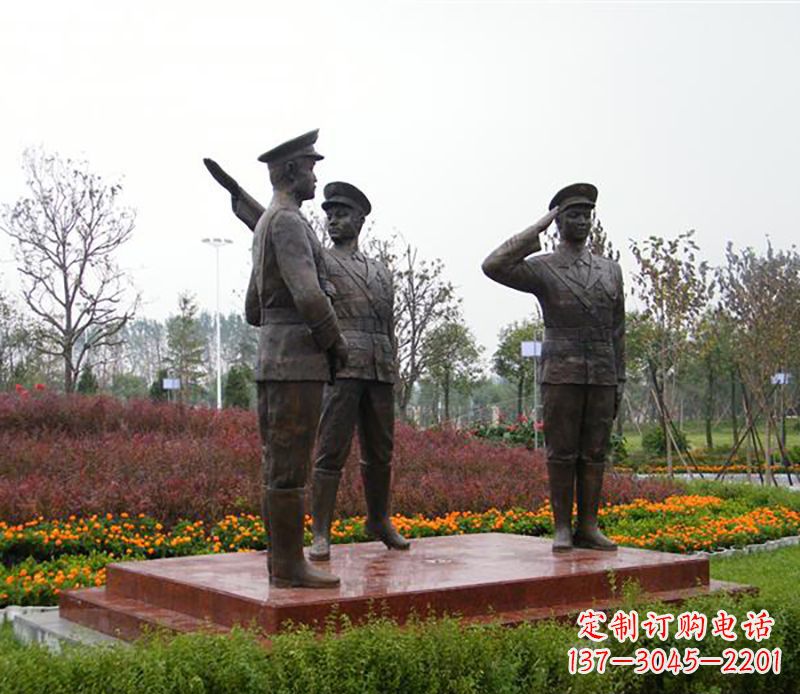 绵阳铜雕警察铜雕