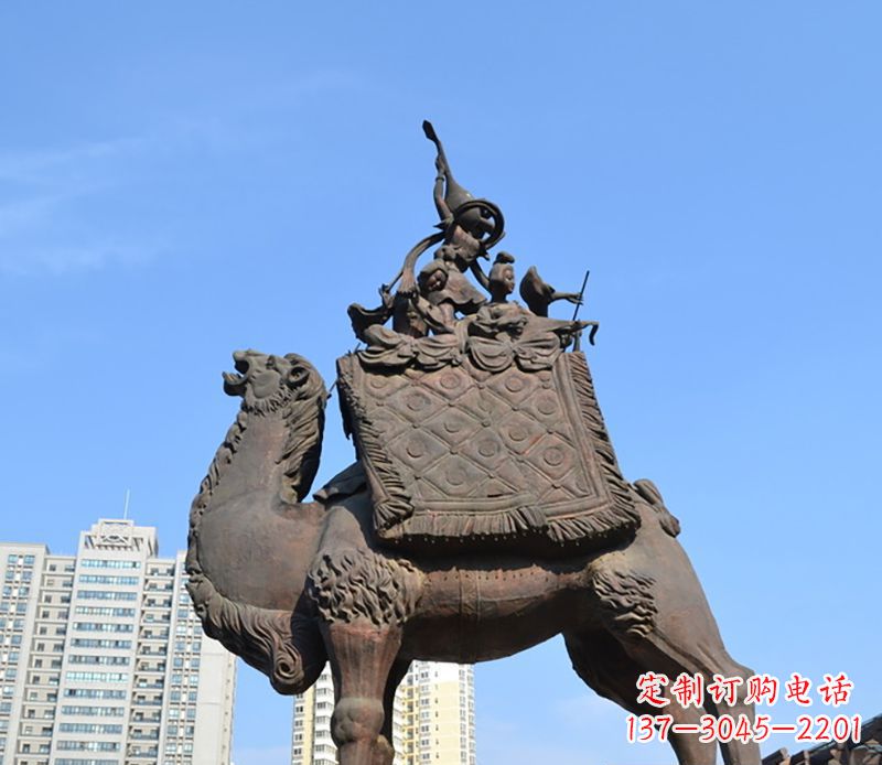 绵阳铜雕骆驼