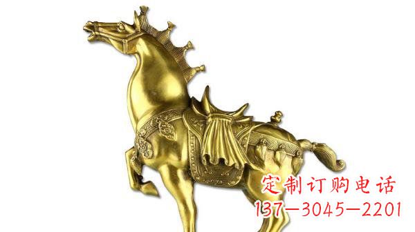 绵阳铜雕马公园动物雕塑