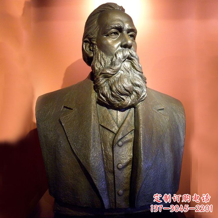绵阳铜雕马克思雕塑