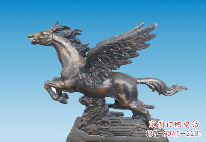 绵阳铜雕企业飞马