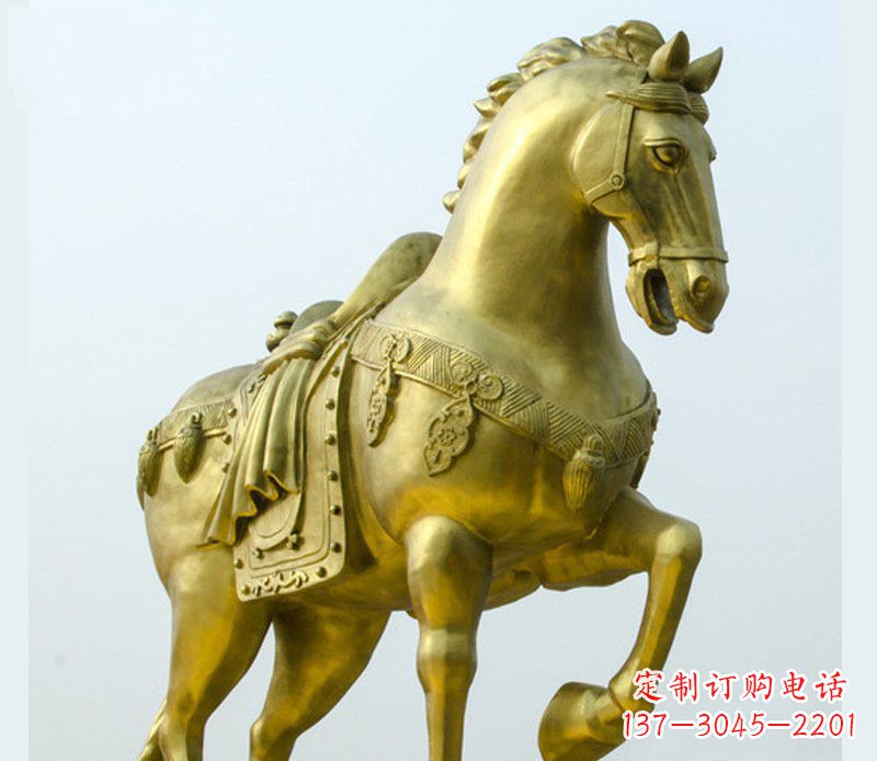 绵阳铜雕商场招财动物马雕塑