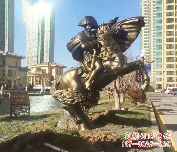 绵阳铜雕西方骑马雕塑人物