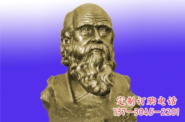 绵阳托尔斯泰头像铜雕