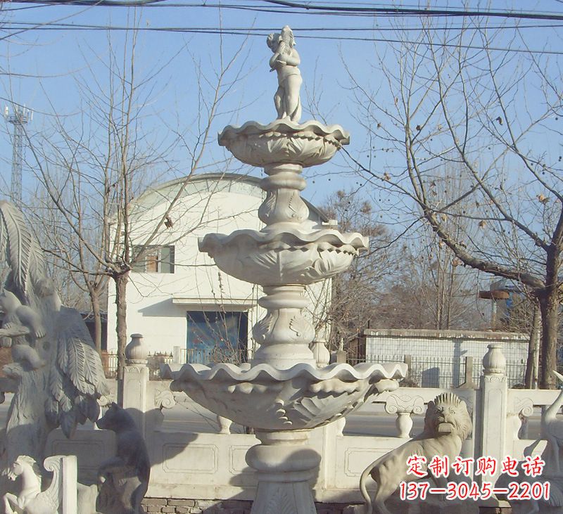 绵阳晚霞红石雕风水球图片