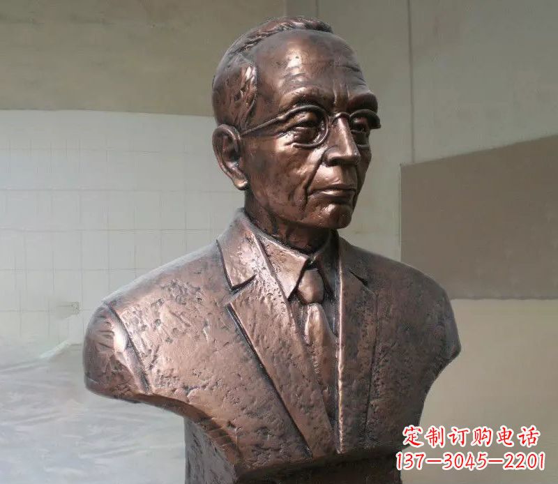 绵阳伟人头像雕塑