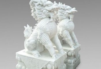 绵阳释迦牟尼麒麟石雕，吸煞驱邪