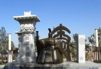 绵阳秦始皇雕塑，精致细腻，传承历史之美