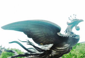 绵阳青铜凤凰雕塑，传承古典魅力