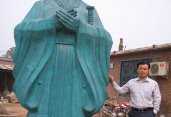 绵阳来自中国历史的经典孔子雕塑
