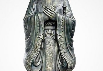 绵阳青铜孔子像——独特的品格雕塑