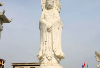 绵阳中领雕塑：观音三面佛像雕塑