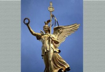 绵阳优雅的胜利女神铜雕