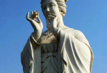 绵阳精美绝伦的古代美女雕像