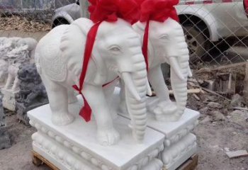 绵阳元宝驾驭的大象雕塑艺术