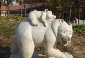 绵阳狗熊雕塑景观，给你一个精美园林