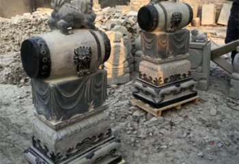 绵阳定制大象雕塑石雕门墩，传承中国古典文化