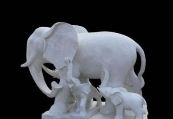 绵阳中领雕塑：定制真实写实的大象雕塑