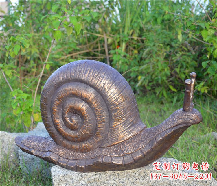 绵阳蜗牛铜雕塑