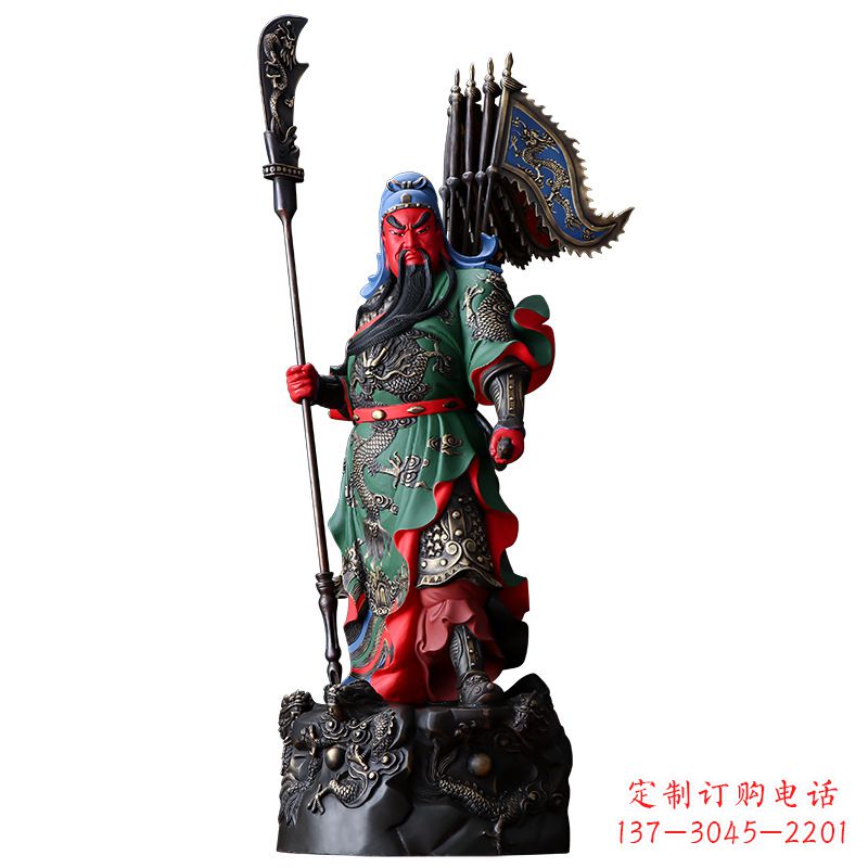 绵阳武财神关二爷雕塑