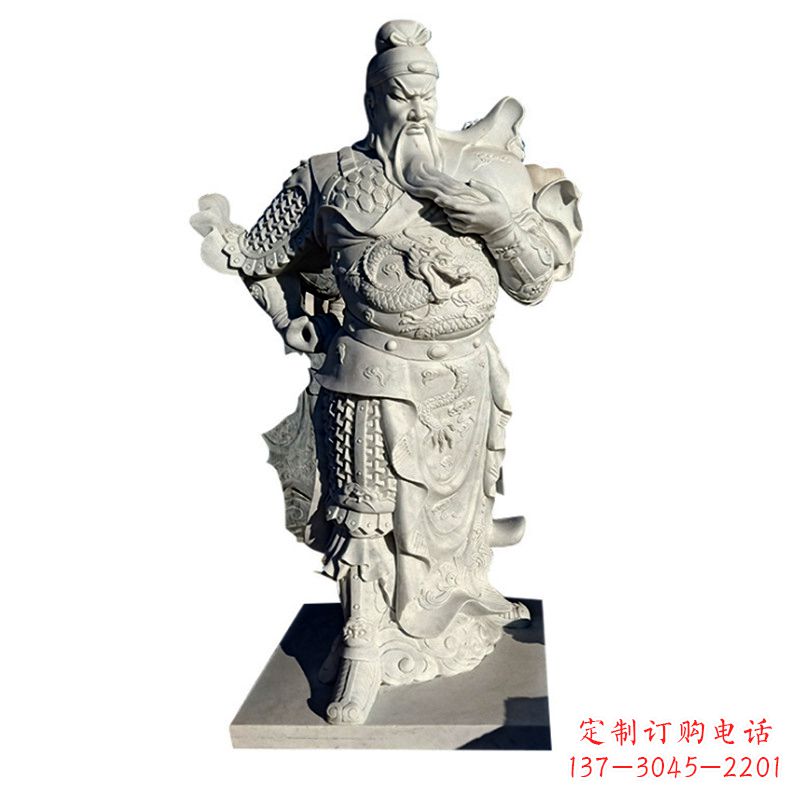 绵阳武财神关羽石雕