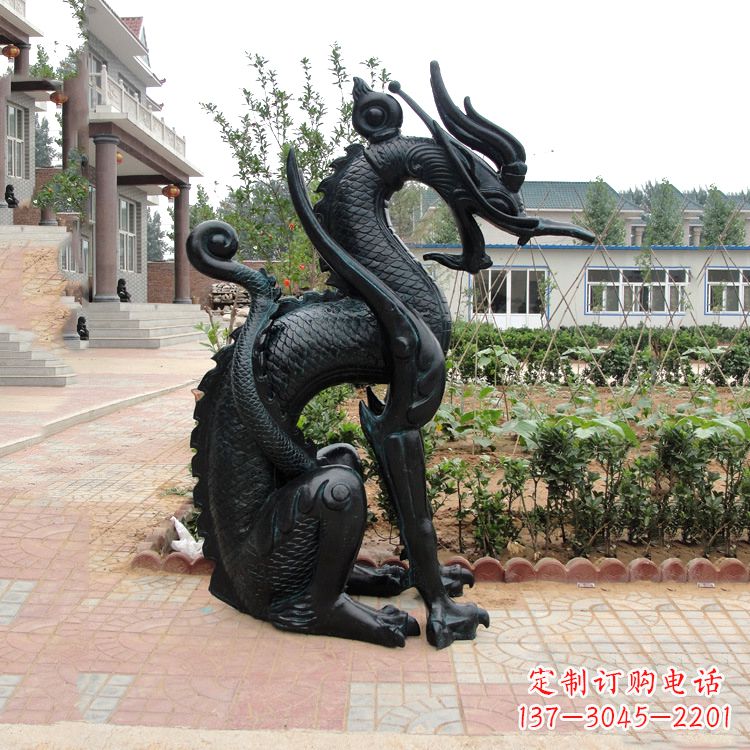 绵阳西方龙动物神兽雕塑