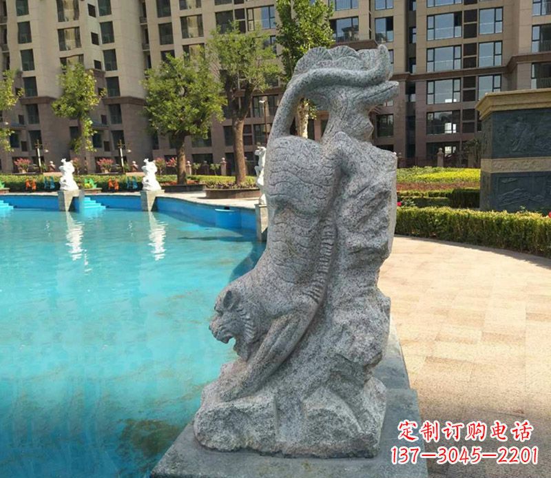 绵阳下山老虎石雕