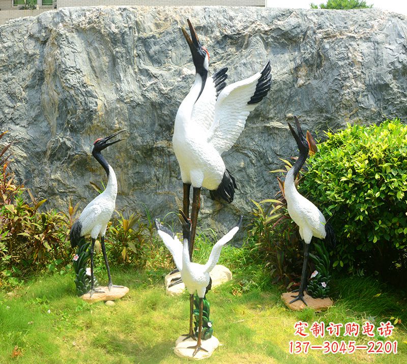 绵阳仙鹤雕塑 墓地