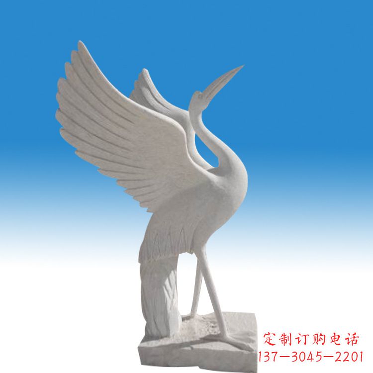 绵阳仙鹤砂岩雕塑