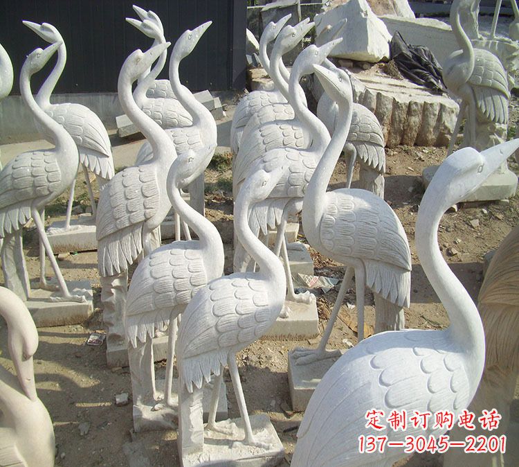 绵阳仙鹤石雕石雕