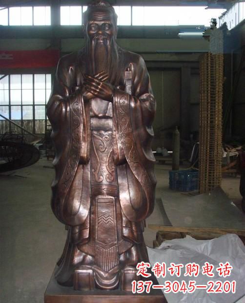 绵阳先师孔子雕塑
