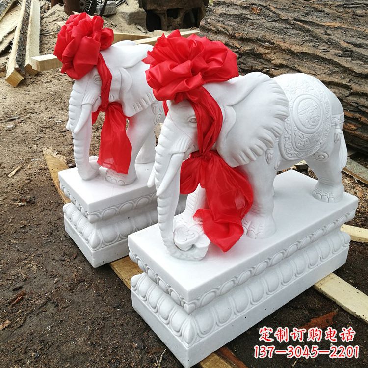 绵阳现代石雕大象