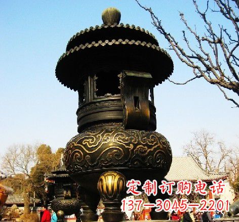 绵阳香炉铜雕塑