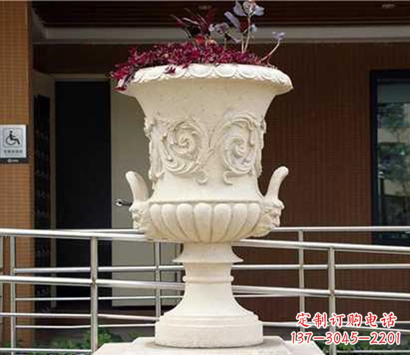 绵阳小区花盆景观石雕