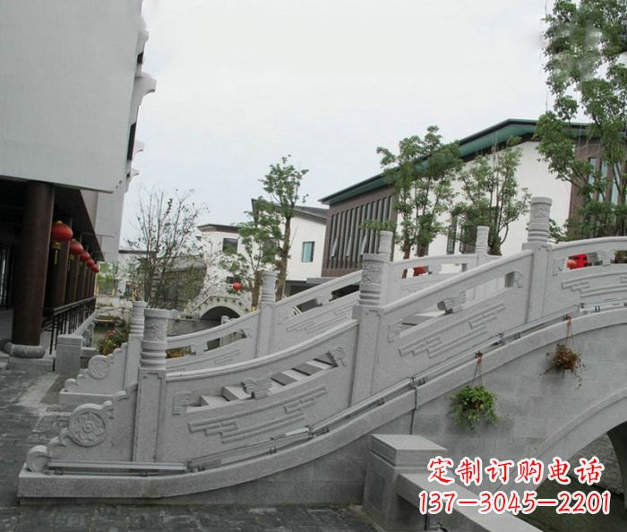 绵阳小区景观大理石拱桥