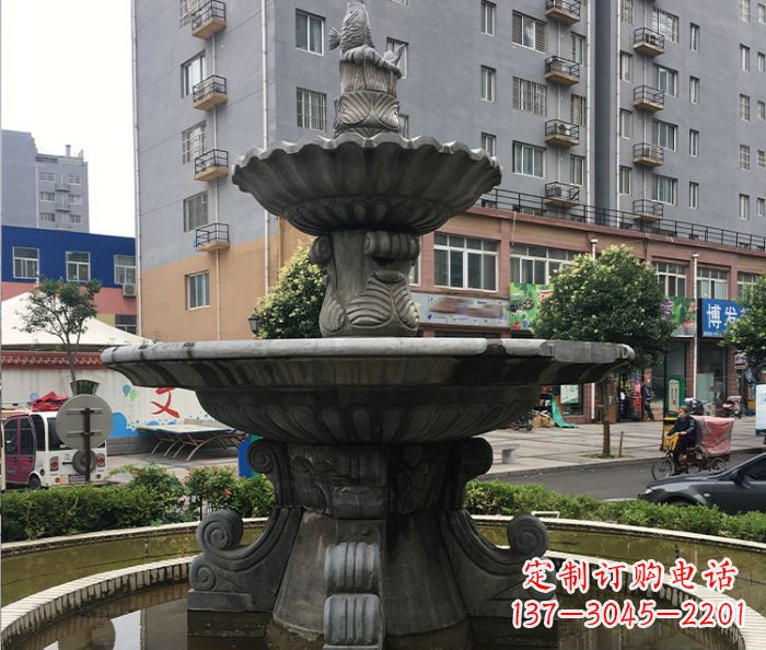 绵阳小区景观仿古喷泉石雕