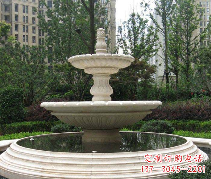 绵阳小区景观欧式喷泉石雕 (2)