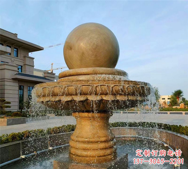 绵阳小区石喷泉雕塑