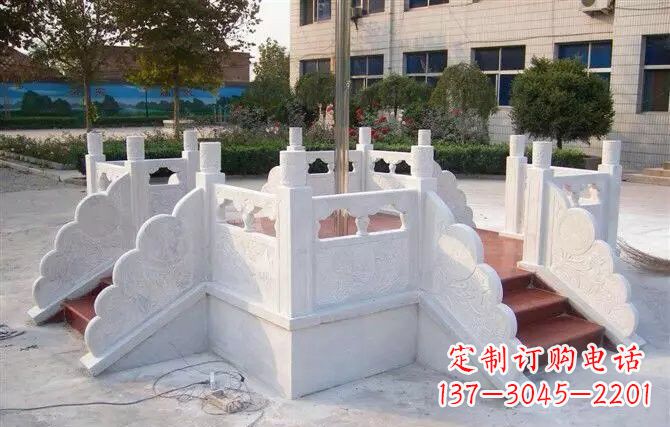 绵阳校园汉白玉升旗台