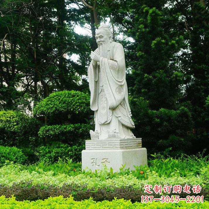 绵阳学校名人铜像雕塑 孔子铜像雕塑
