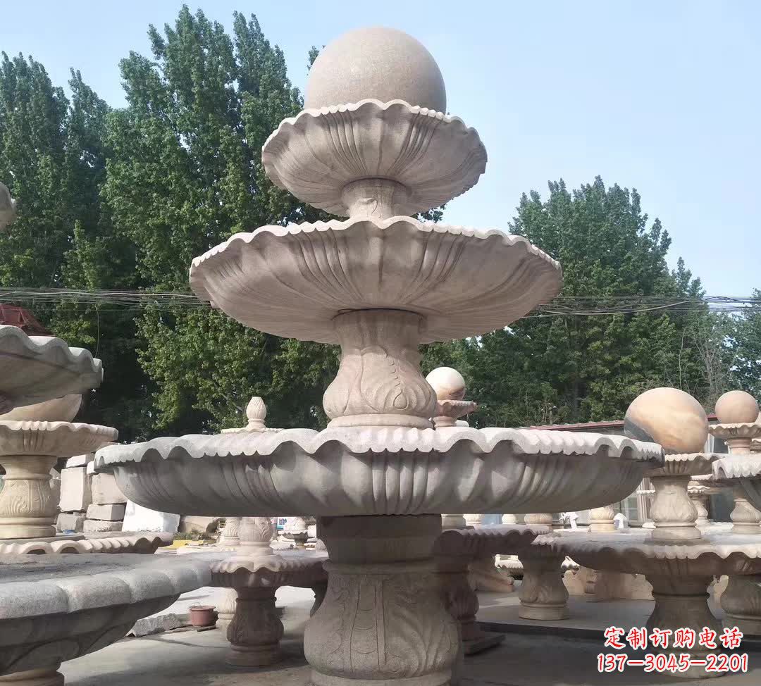 绵阳音乐风水球石雕