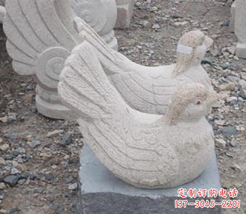 绵阳鸳鸯石雕