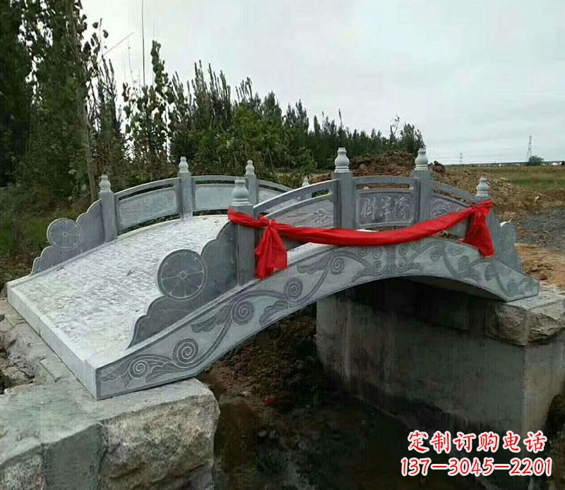 绵阳园林仿古石拱桥景观雕塑