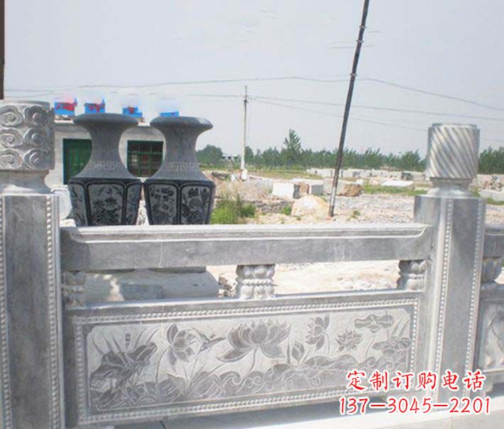 绵阳园林仿古石栏板景观石雕 (3)