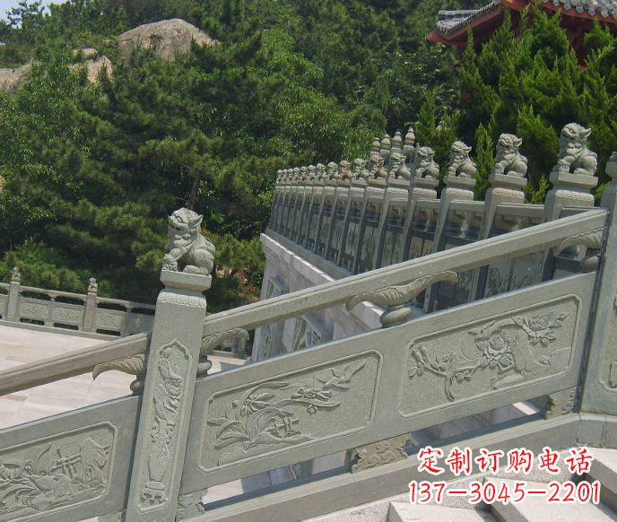 绵阳园林仿古石栏板景观石雕 (4)