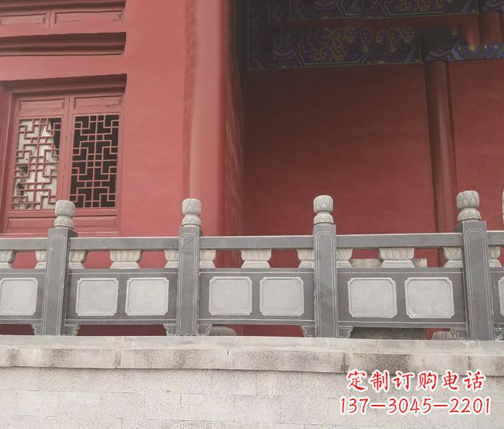 绵阳园林仿古石栏板景观石雕 (8)