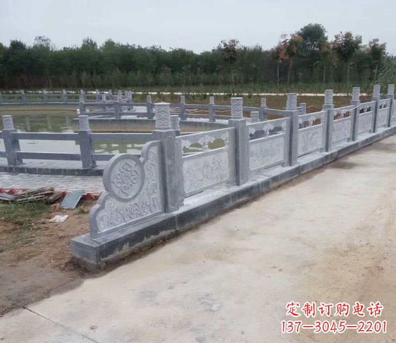 绵阳园林仿古石栏板景观石雕 (11)